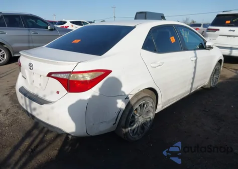 2014 Toyota Corolla S Plus from USA, damaged, VIN 2T1BURHE2EC179043
